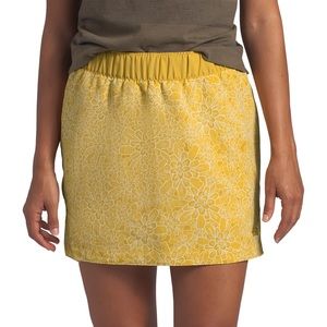 The North Face Class V Skort Bamboo Yellow Floral